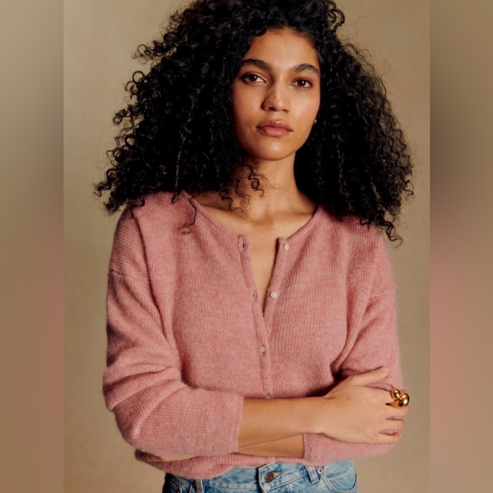 Gaspard Cardigan Rosewood - Size M